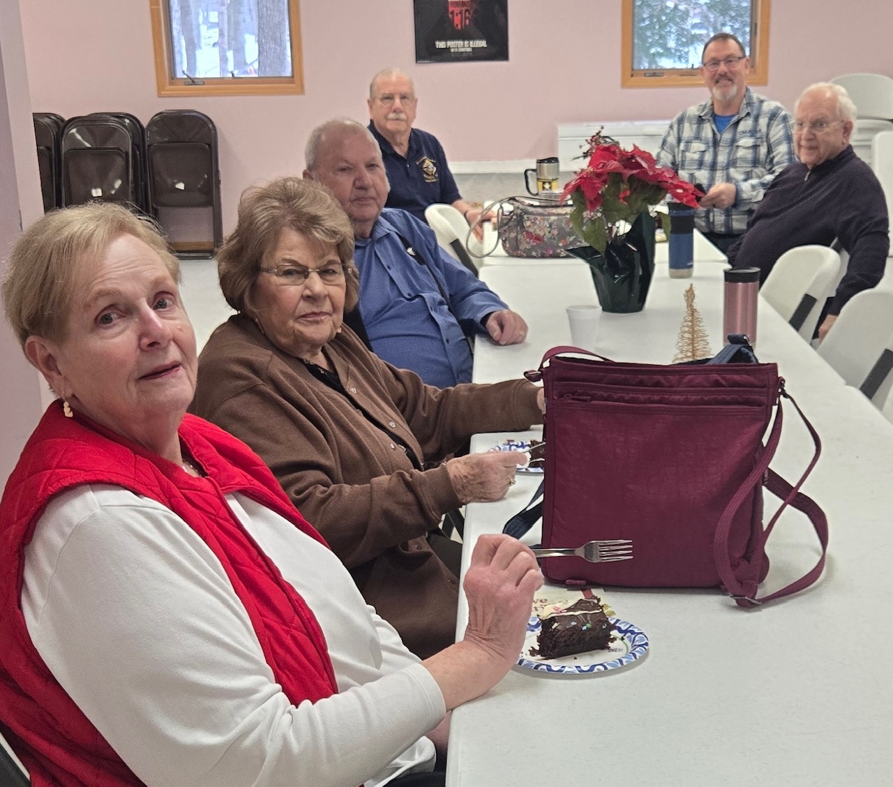 A special moment from our church fellowship.